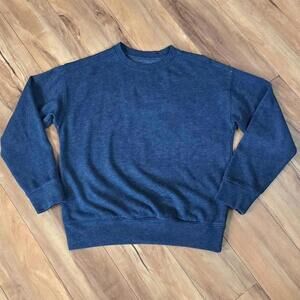 Athletic Works Blue Crewneck Sweatshirt Kids L 10-12